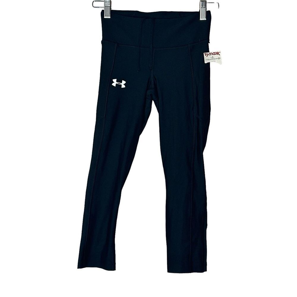 Under Armour Leggings Women's XS Black Stretch Athletic Hiking Outdoor NWT